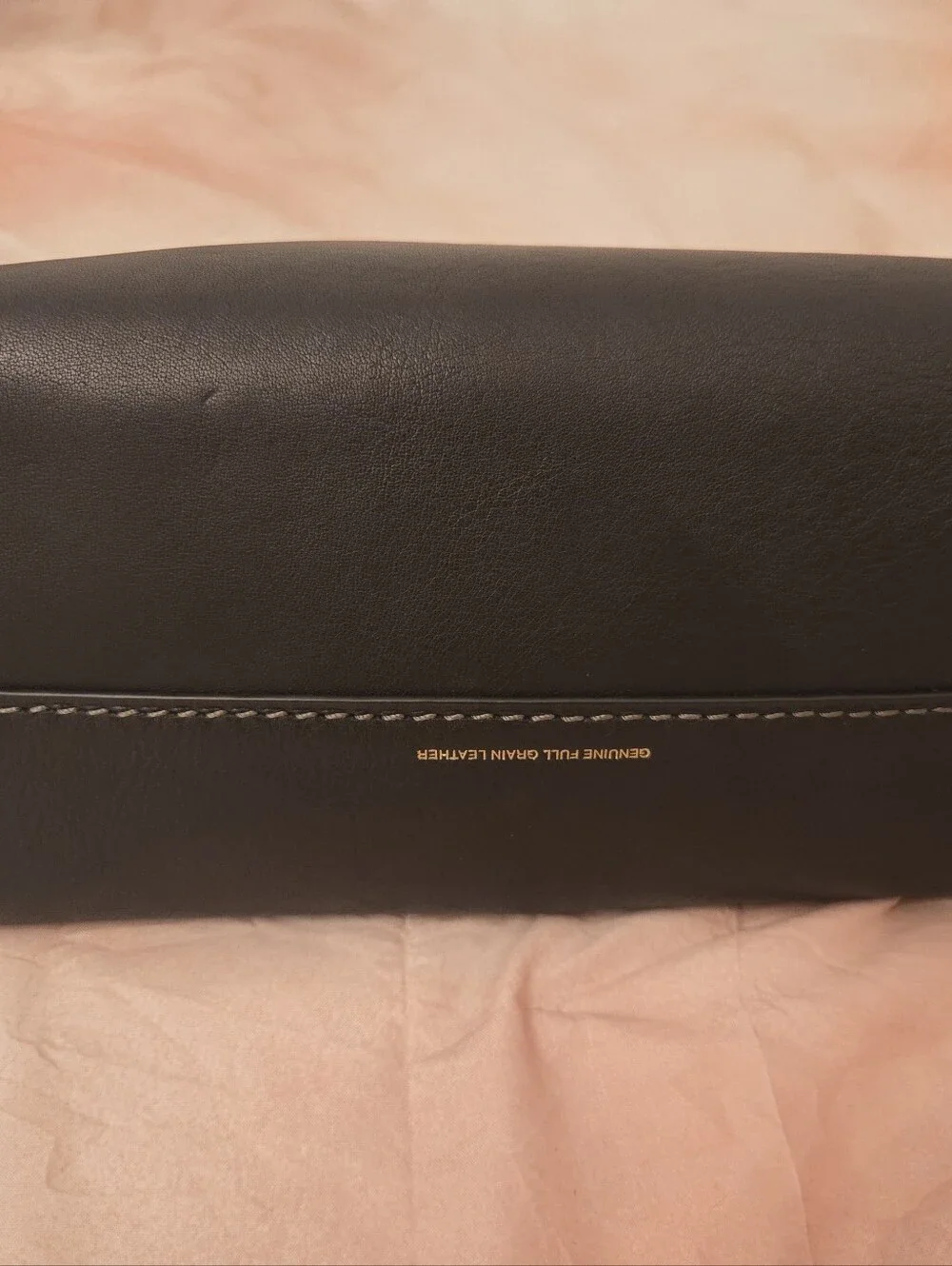 COACH Black Chain Chelsea 30 Shoulder Bag